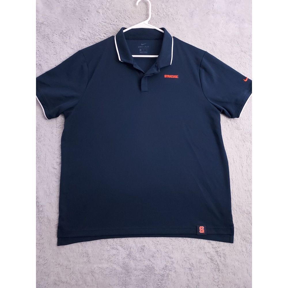 Navy Blue Syracuse Polo Shirt